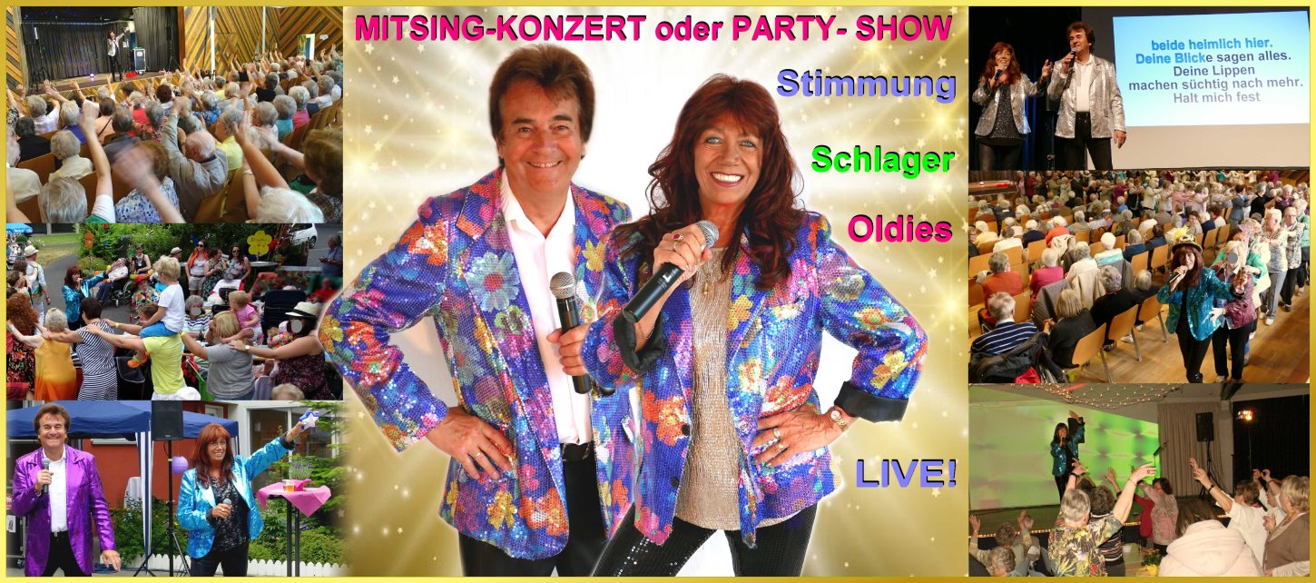 Schatzi und Schlagerpiratin bei Sommerfesten und Saalveranstaltungen..