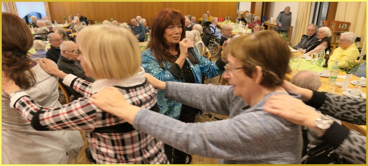 Polonaise mit Schlagerpiratin.