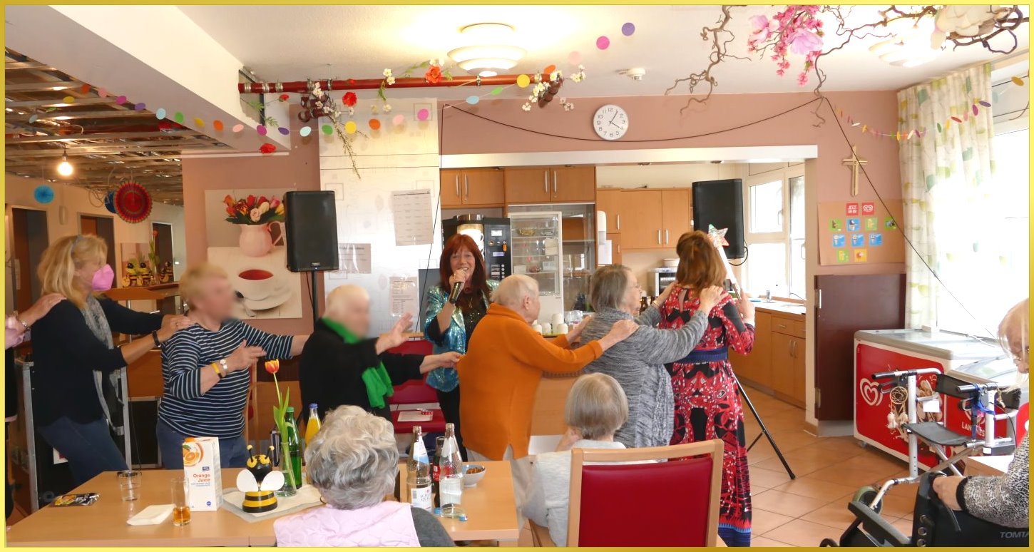 Fr�hlingsfest mit Polonaise.