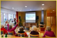 Mitsingkonzert beim Seniorennachmittag.