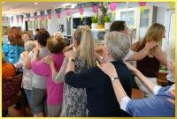 Schlagerpolonaise durch Saal