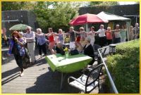 Neuer Garten, neue Polonaise. Schlagerpiratin im Einsatz!