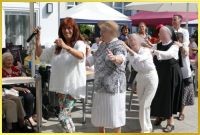 35 Grad beim Sommerfest.