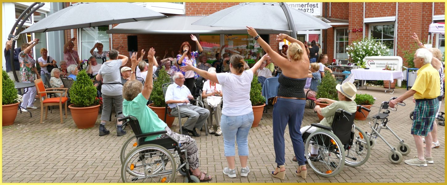 Sommerfest der AWO Open Air.