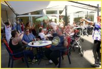 Gro�e Hitze beim Sommerfest