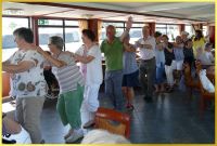 Polonaise bei Dampferfahrt.