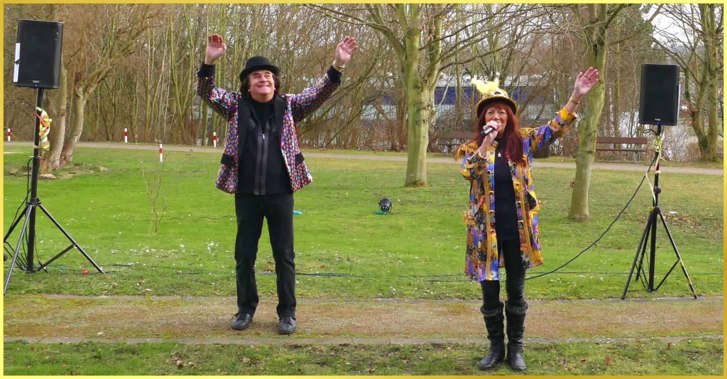 Karneval auf der Wiese