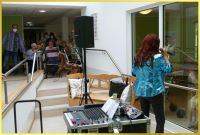 Konzert hinter der Scheibe