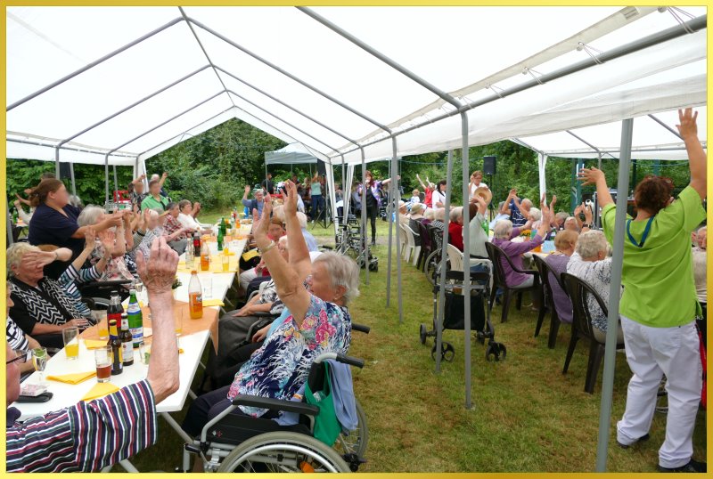 Sommerfest im Gr�nen