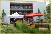 Balkon-Konzert bei 32 Grad