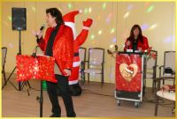 Weihnachtsfeier mit Ian und Marina.