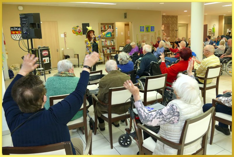 Karnevalsfeier mit Schlagers�ngerin Marina