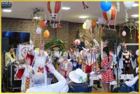 K�lner Dreigestirn bei Auftritt.