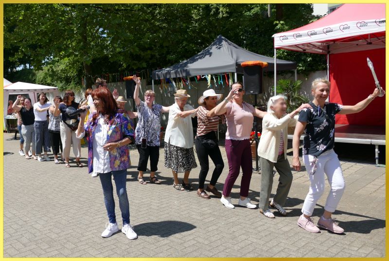 Polonaise w�hrend die Schlagerpiratin singt!