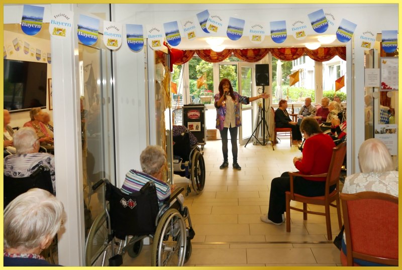 Kleines Oktoberfest mit Schlagerpiratin.