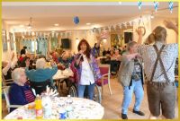 Gute Stimmung im Saal.