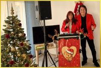 Adventsfeier mit Ian und Marina.