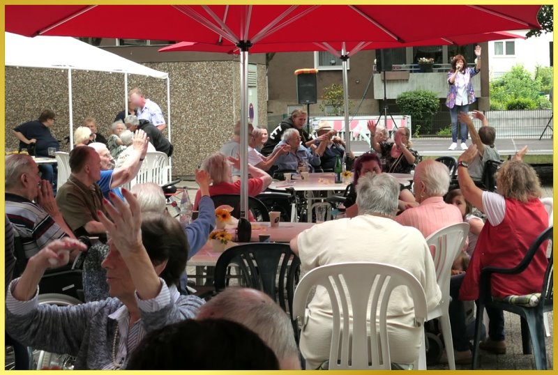 Sommerparty mit Schlagershow.