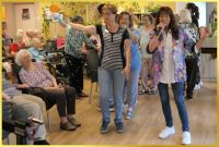 Kleine Karnevalsfeier.