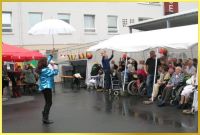Regenschirm-Party